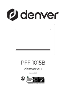 Mode d’emploi Denver PFF-1042LW Cadre photo numérique
