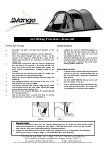 Handleiding Vango Icarus 400 Tent