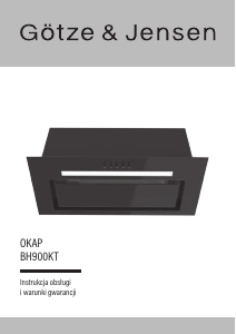Instrukcja Götze & Jensen BH900KT Okap kuchenny