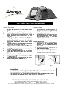 Handleiding Vango Loira 400 Tent