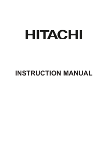 Manual de uso Hitachi 55HAK6151 Televisor de LED