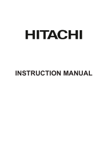 Manual de uso Hitachi 55HAK6150 Televisor de LED