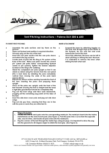 Handleiding Vango Palena DLX 500 Tent