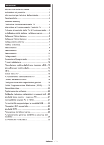 Manuale Hitachi 24HE1301 LED televisore