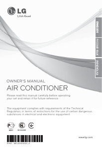 Manual LG S09AWU Air Conditioner