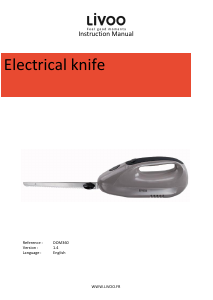 Manual Livoo DOM360N Electric Knife
