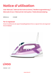 Manual Livoo DOM481 Iron