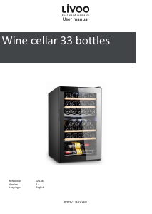 Manual Livoo GS146 Wine Cabinet