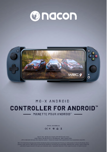 Manuale Nacon MG-X Android Gamepad
