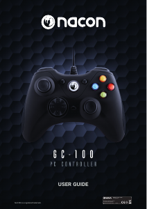 Handleiding Nacon GC-100 Gamecontroller