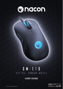 Manual Nacon GM-110 Mouse