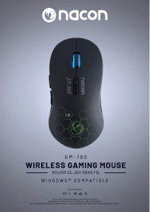 Manual Nacon GM-180 Mouse