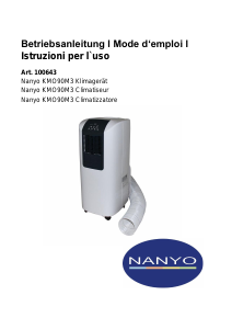 Bedienungsanleitung Nanyo KMO90M3 Klimagerät