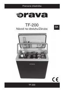 Návod Orava TF-200 Chladiaci box