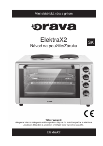 Návod Orava Elektra-X2 Rúra