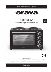 Návod Orava Elektra-X4 Rúra