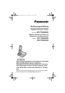 Bedienungsanleitung Panasonic KX-TG8200G Schnurlose telefon