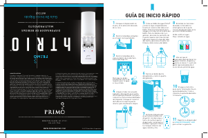 Manual de uso Primo 601240 Dispensador de agua