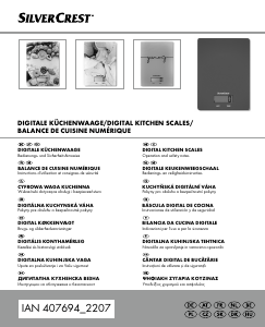 Manual SilverCrest IAN 407694 Kitchen Scale