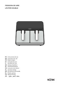 Manual Solac FA1520 Fritadeira