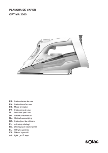 Manual Solac PV2030 Fier de călcat