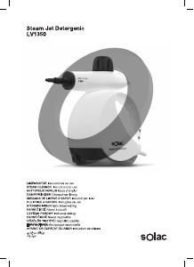 Manual de uso Solac LV1350 Limpiador de vapor