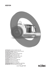 Mode d’emploi Solac AS3104 Aspirateur