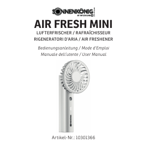 Manuale Sonnenkönig AIR FRESH MINI Ventilatore