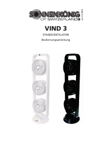 Handleiding Sonnenkönig VIND 3 Ventilator