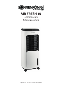 Manuale Sonnenkönig AIR FRESH 15 Ventilatore