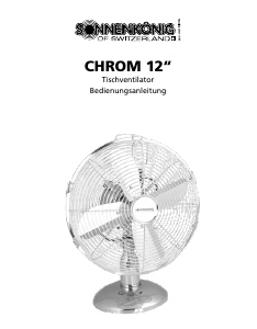 Handleiding Sonnenkönig CHROM 12 Ventilator