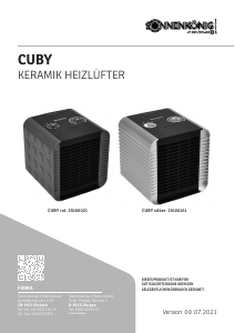 Manual Sonnenkönig CUBY Heater