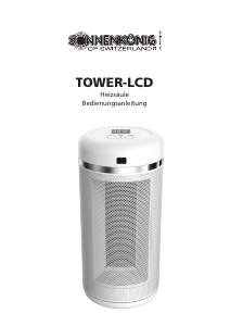 Manual Sonnenkönig TOWER LCD Heater