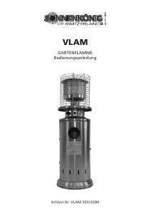 Manual Sonnenkönig VLAM Patio Heater