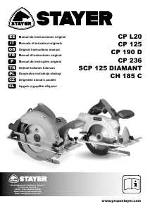 Manual Stayer SCP 125 DIAMANT Serra circular