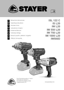 Manual de uso Stayer IW 500 D K Llave de impacto