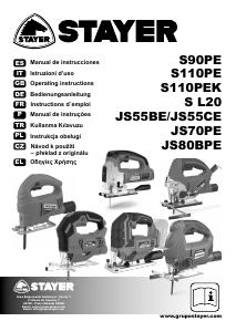 Manual Stayer JS 55 CE Jigsaw