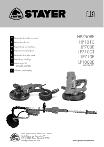 Manuale Stayer HP 1010 Lucidatrice