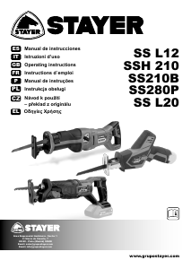 Manual Stayer SS 210 B Serra sabre
