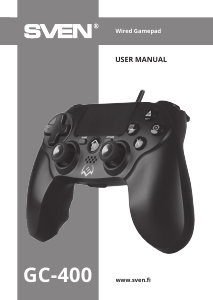 Handleiding Sven GC-400 Gamecontroller