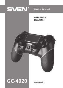 Manual Sven GC-4020 Game Controller