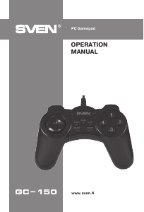 Manual Sven GC-150 Game Controller