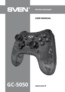 Manual Sven GC-5050 Game Controller