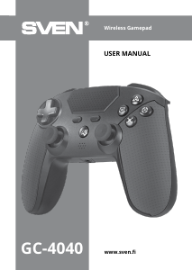 Manual Sven GC-4040 Game Controller