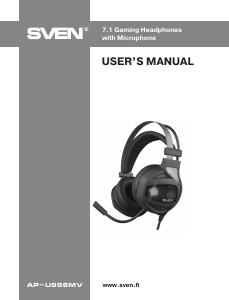 Manual Sven AP-U996MV Headset