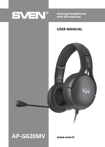 Manual Sven AP-G620MV Headset