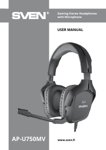 Handleiding Sven AP-U750MV Headset