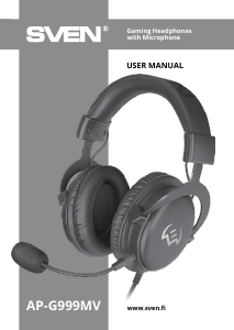 Manual Sven AP-G999MV Headset