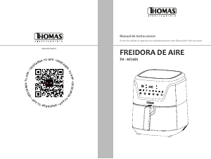 Manual de uso Thomas TH-AF70Di Freidora