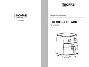 Manual de uso Thomas TH-AF60Mi Freidora